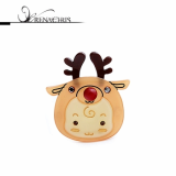 Christmas -x-mas- Rudolf B point hairpin